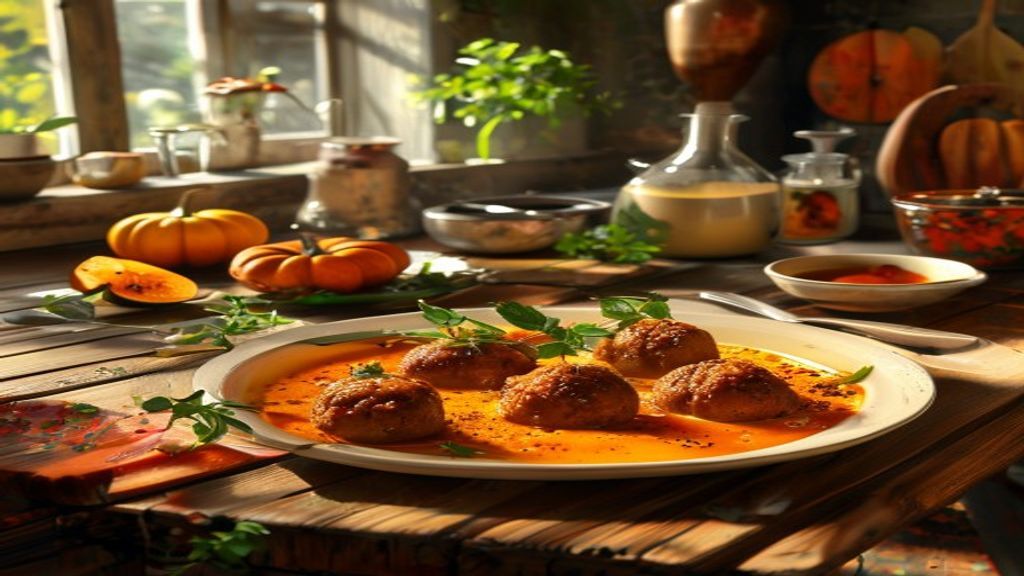 Almôndegas de Carne com Purê de Abóbora , — Almôndegas de carne com purê de abóbora: 5 receitas para inovar seu jantar em ...