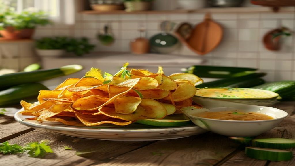 5 receitas de chips de abobrinha para um lanche saudável em 2026