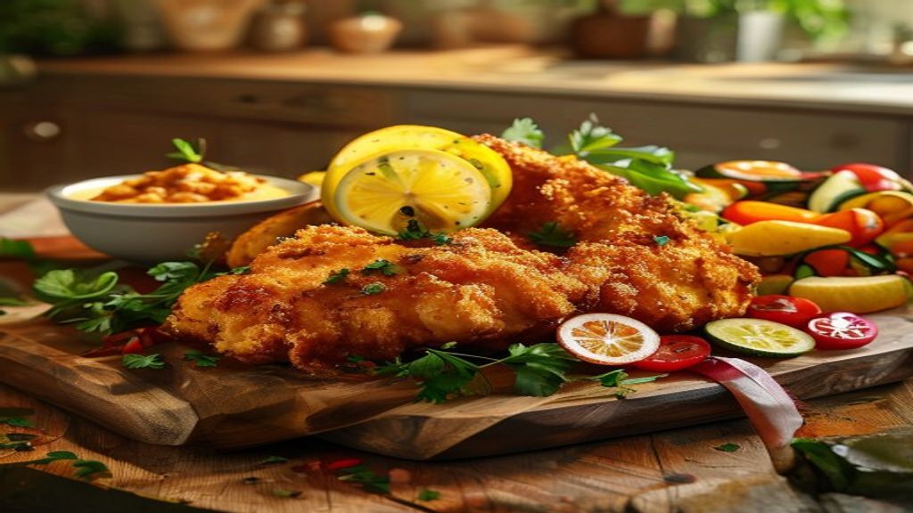 Frango à milanesa de forno: receita fácil para 30 minutos saborosos