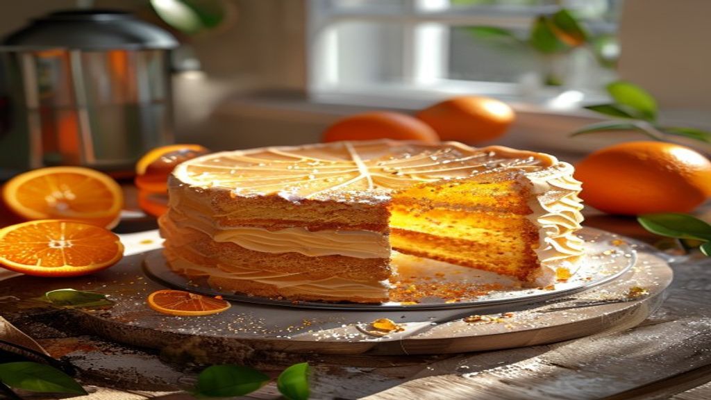 Bolo de laranja integral fofinho de liquidificador com casca — Bolo de laranja integral com casca: receita fofinha de liqu...