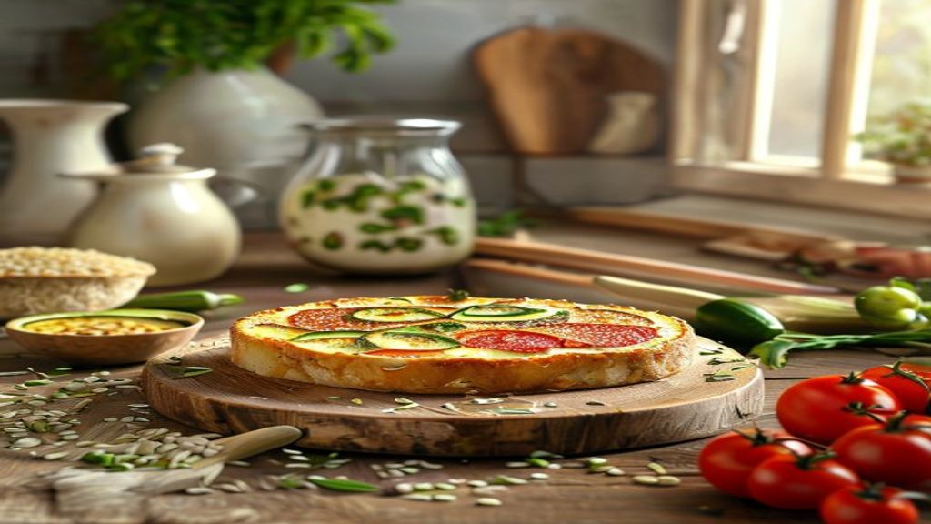 Torta fit de aveia com abobrinha ralada e tomate — Torta fit de aveia com abobrinha ralada: receita fácil e saudável para ...