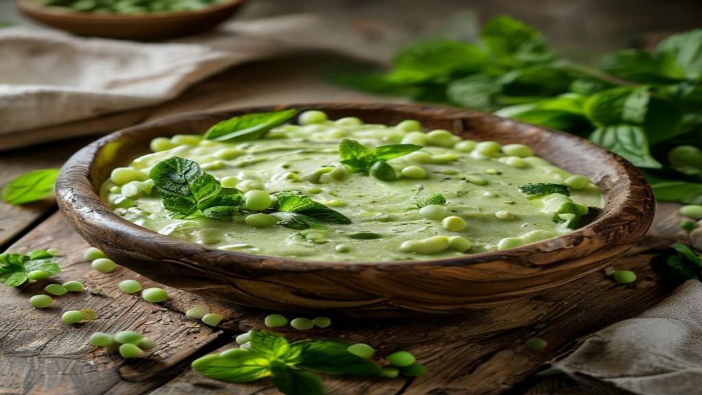 Purê de ervilha torta com hortelã fresca — Purê de ervilha torta com hortelã: receita fácil para renovar seu cardápio em 2026